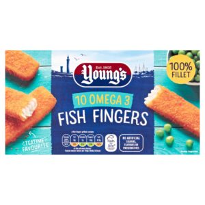 10 Omega Youngs 3 Fish Fingers 12x250g