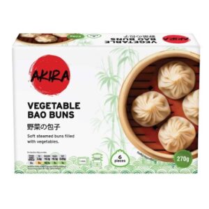 AKIRA VEGETABLE BAO BUNS 16X270G