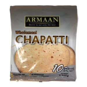 ARMAAN WHOLEMEAL CHAPATI 12x400g