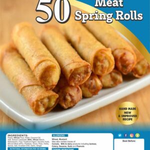 Abuu's Meat Spring Roll 6x50Pcs