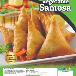 Abuu's Vegetable Samosa 18pcs x 15pkts
