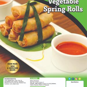 Abuu's Vegetable Spring Roll 18pcs x 15pkts