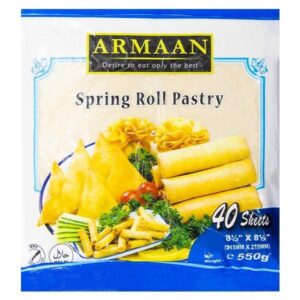Armaan 40 Sheets 8.5 Spring Roll Pastry 20x550g