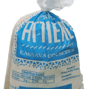 Attieke Frozen Cassava Couscous 20X1KG