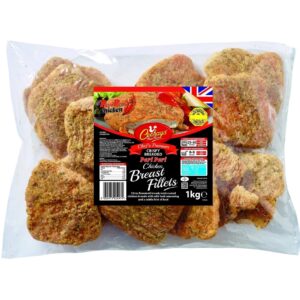 CEEKAY KRISPY SF BREADED FILLETS 3X960G