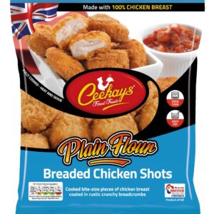 CEEKAY PLAIN BREADED SHOTS 3x950G