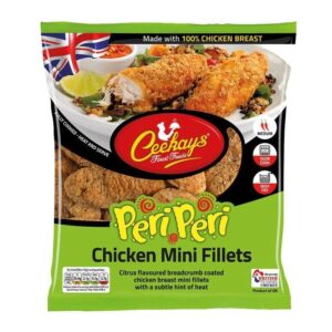 Ceekay Peri Peri Breaded Mini Fillets 12x500g