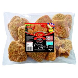Ceekay SF Breaded BREAST FILLETS (120-130G)3x960g