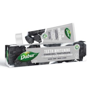 DABUR TOOTHPASTE HERBAL CHARCOAL 100MLX6