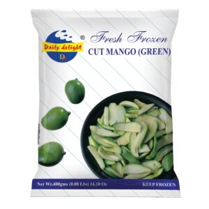 Daily Delight Cut Mango Green 400gmx12pkts