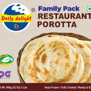 Daily Delight Restaurant Porotta Family Pack 16x908G