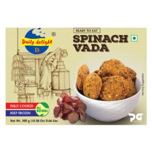 Daily Delight Spinach Vada 300Grms x 12 Pkts