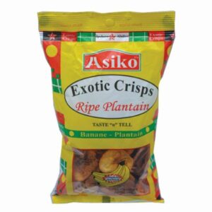 EXOTIC PLANTAIN CHIPS YELLOW SALTED 30X70G