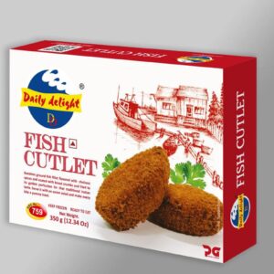FISH CUTLET DD 350G X 12 PKTS (READY TO EAT)