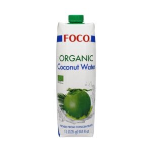 Foco Organic Coconut Water 12 x 1L