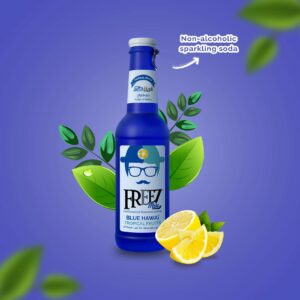 Freez Mix Sparkling Blue Hawaii (Tropical Fruits) Flavour Drink