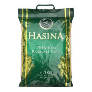 HASINA EXTRA LONG BASMATI RICE 1X5KG