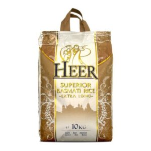 HEER EXTRA LONG BASMATI RICE 10KG
