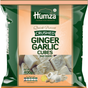 HUMZA CRUSHED GINGER GARLIC CUBES 10x400g