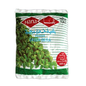 Hana Okra Egyptian One 400g x 20 Pkts