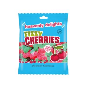 Heavenly Delights Fizzy Cherries 24x70g