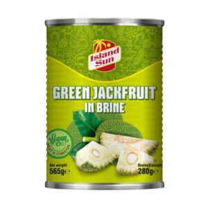 IS CANNED YOUNG GREEN JACKFRUIT IN BRINE 12X565g