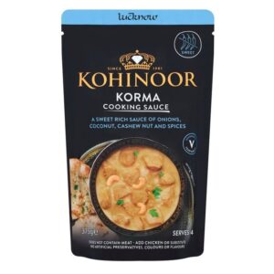 KOHINOOR KORMA SAUCE 6X375G