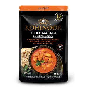KOHINOOR TIKKA MASALA SAUCE 6X375G