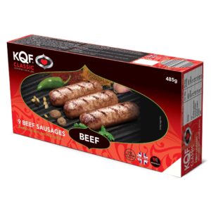KQF Classic Beef Sausages 9sx12 PM ?4.99