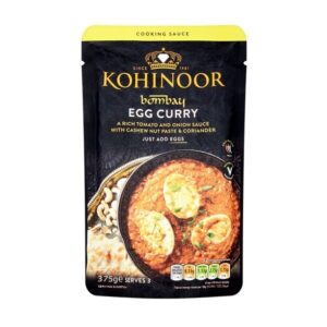 Kohinoor Egg Curry Sauce 6x375g