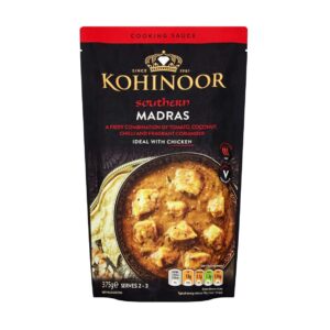 Kohinoor Madras Sauce 6x375g