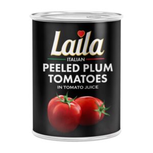 LAILA CANNED PLUM TOMATOES 12 X 400G