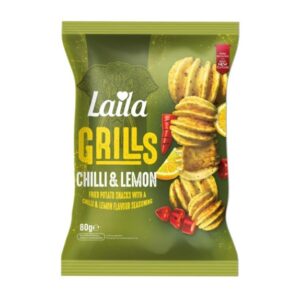 LAILA CHILLI & LEMON GRILLS 12X80G
