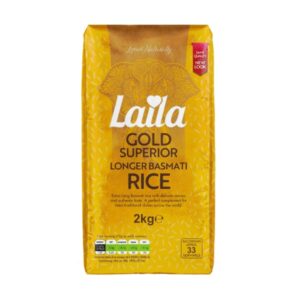 LAILA GOLD BASMATI RICE 6X2KG