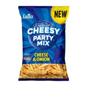 LAILA PARTY MIX CHEESE & ONION 12X150G