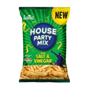 LAILA PARTY MIX SALT &VINEGAR 12X150G