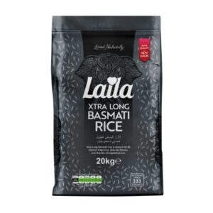 LAILA XTRA LONG GRAIN BASMATI RICE 20KG