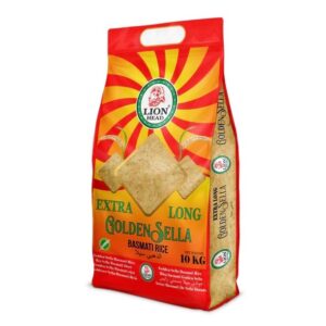 LION HEAD GOLDEN SELLA BASMATI RICE 10KG