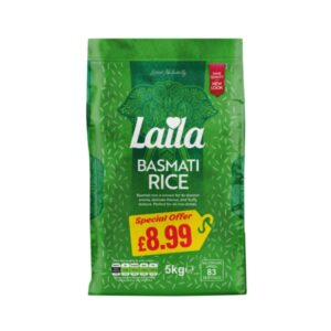 Laila Basmati Rice 5kg PM?8.99