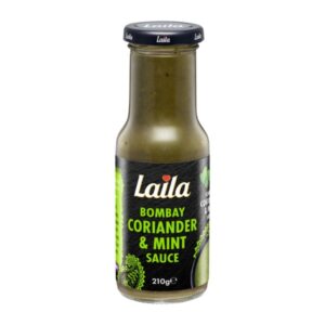 Laila Bombay Coriander & Mint Sauce 6x210g