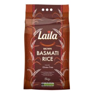 Laila Brown Basmati Rice 5Kg