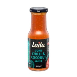 Laila Goan Chilli & Coconut Sauce 6x210g