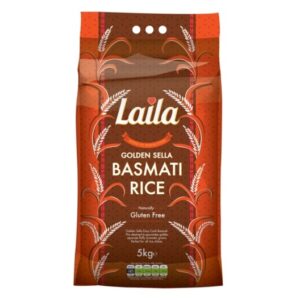 Laila Golden Sella Basmati Rice 5kg