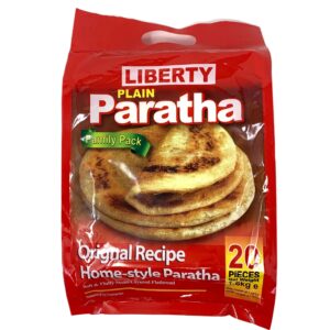 Liberty Plain Paratha Family Pack 20Pcs 6x1.6kg