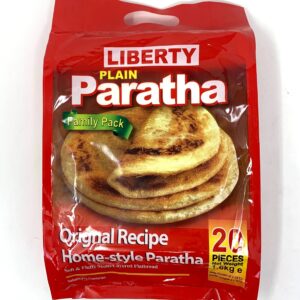 Liberty Plain Paratha Family Pack 20Pcs 6x1.6kg