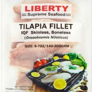 Liberty Tilapia Fillets 5-7 Oz 10x800g
