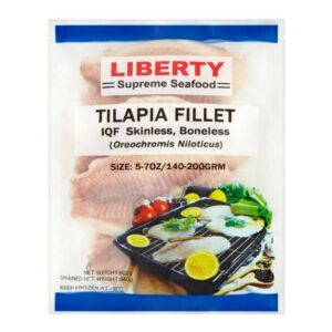 Liberty Tilapia Fillets 5-7 Oz 10x800g