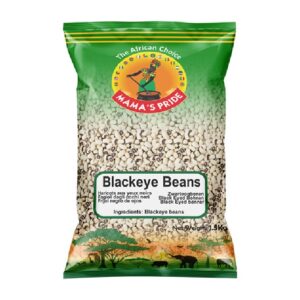 MAMA PRIDE BLACK EYE BEANS 6X1.5KG