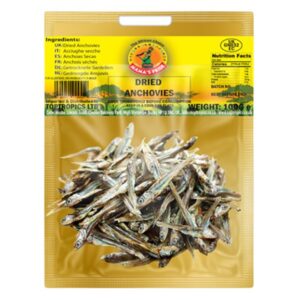 MAMA PRIDE DRIED ANCHOVIES HEAD ON 10X100G