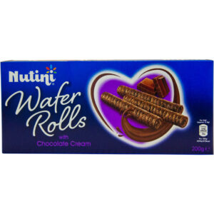 NUTINI CHOC WAFER ROLLS